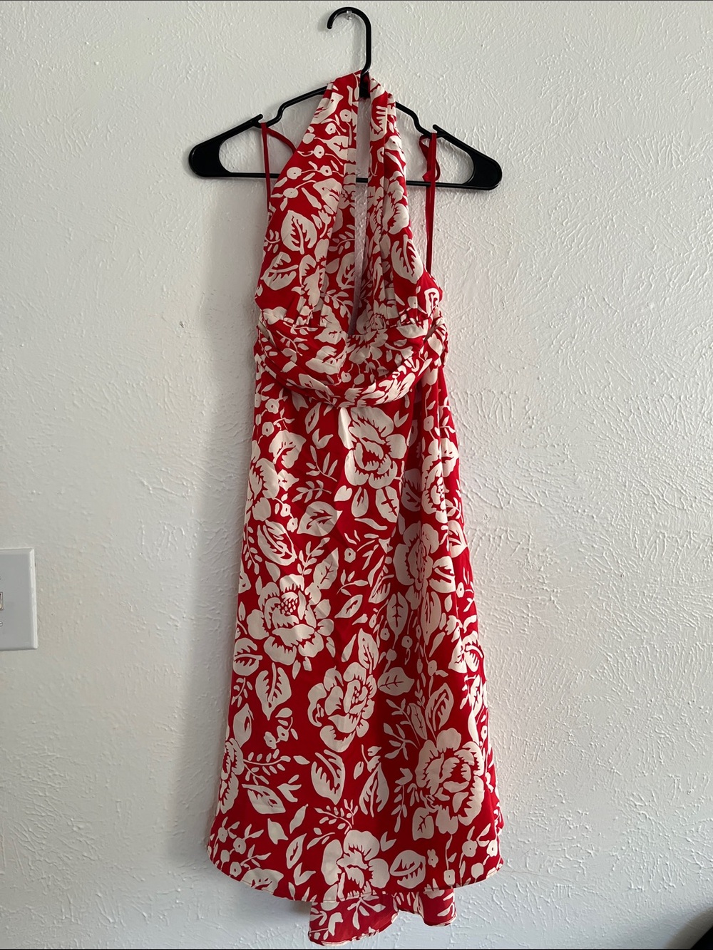 Vintage Y2K Victoria's Secret Moda International 100% Silk Halter Dress